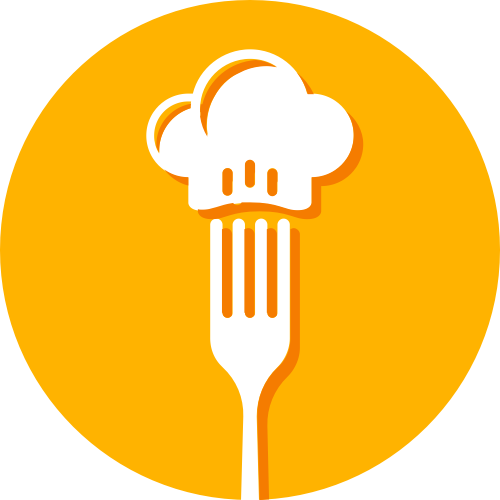 叉子廚師帽矢量圖logo素材 logo png