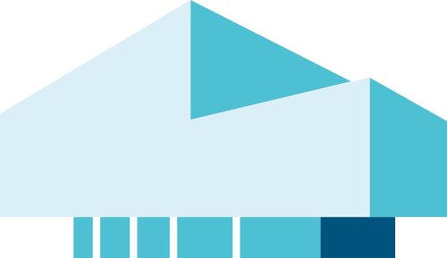 藍色建筑矢量logo圖標 logo png