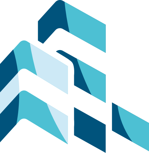 藍色建筑矢量logo圖標 logo png
