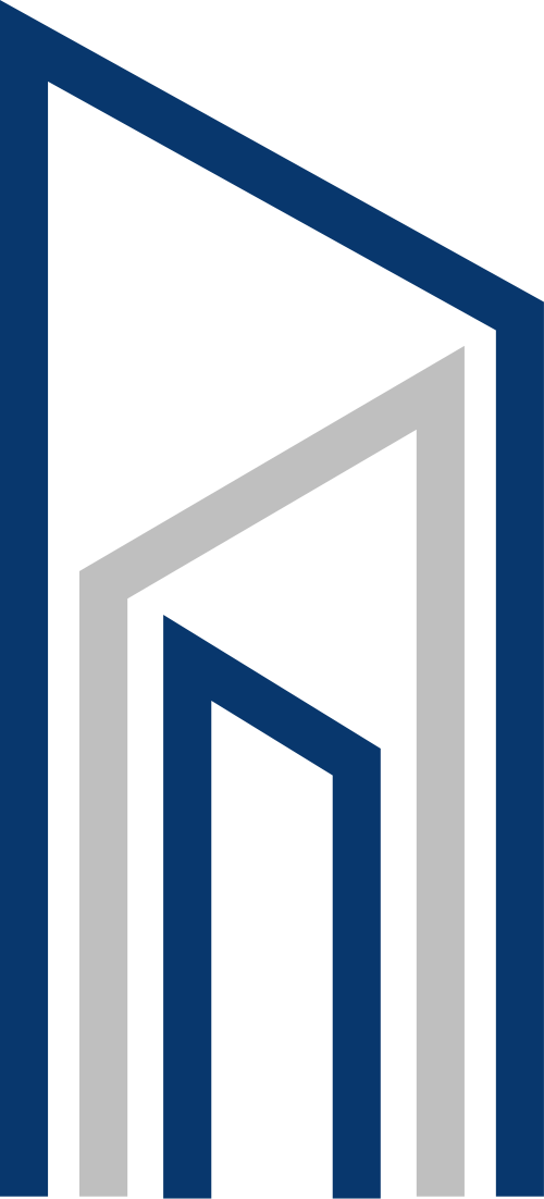 藍色灰色建筑矢量logo logo png