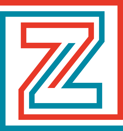 紅藍色字母Z矢量logo圖標 logo png