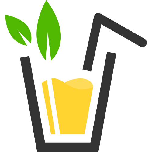 果汁飲品矢量圖標 logo png