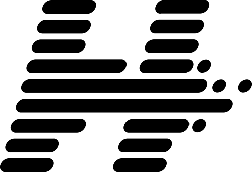 線條字母H圖標 logo png