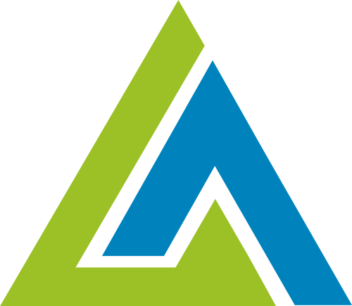 三角形山形生態農業矢量圖標素材 logo png
