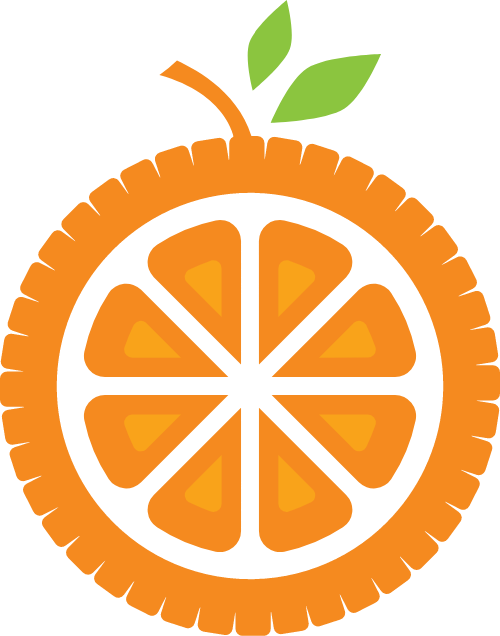 創意橙子矢量logo logo png