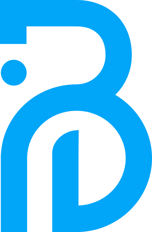 藍色字母創意矢量 logo logo png