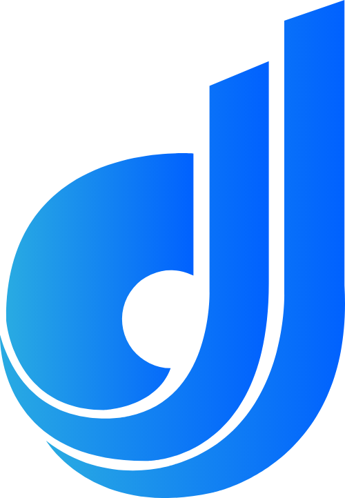 藍色漸變創意矢量圖形 logo png