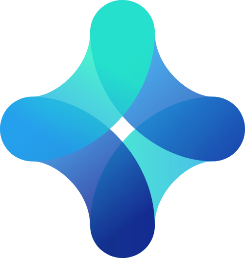 漸變科技感矢量圖標 logo png