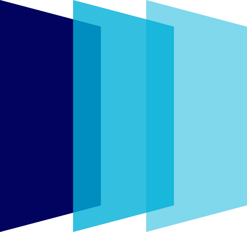 幾何疊加矢量圖標 logo png