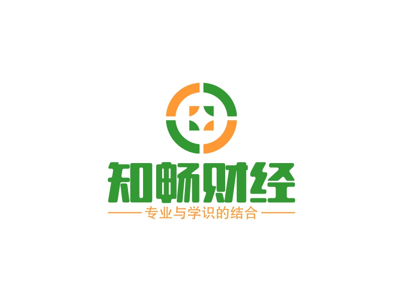 知暢財經LOGO設計