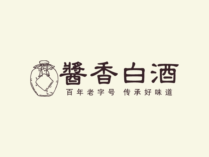 醬香白酒LOGO設計