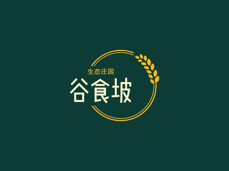 谷食坡LOGO設計
