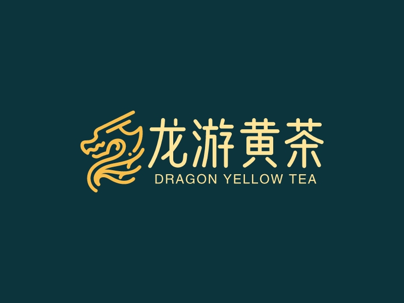 龍游黃茶LOGO設計