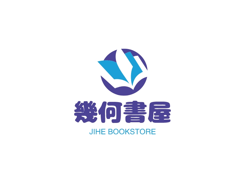 幾何書屋LOGO設計