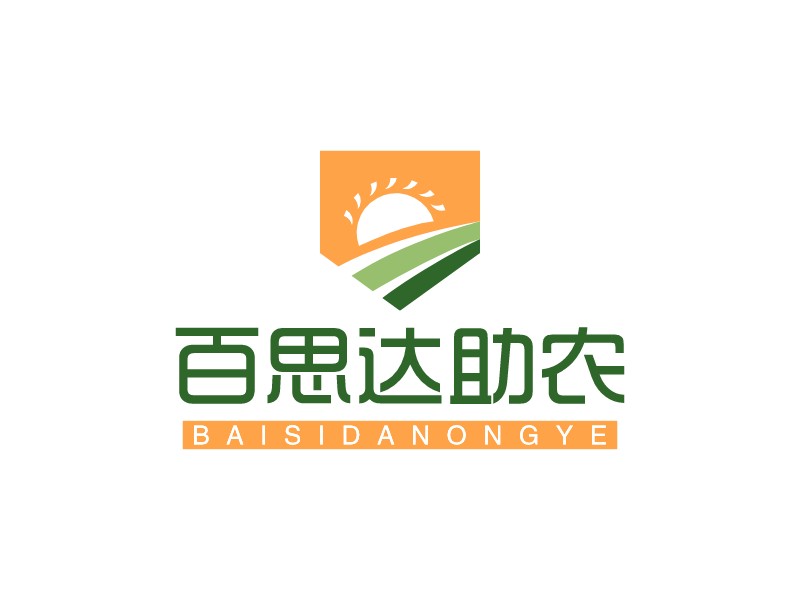 百思達助農LOGO設計