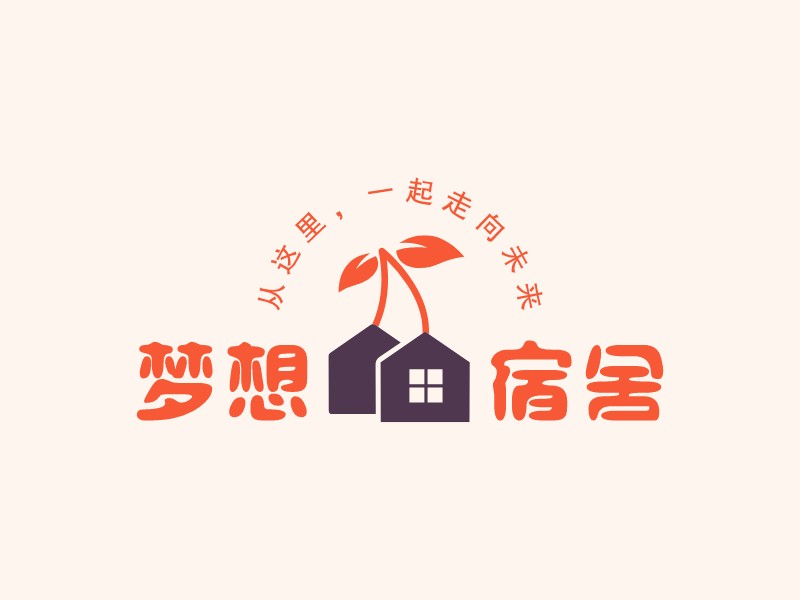 夢想 宿舍LOGO設計