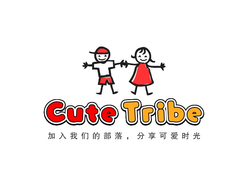 Cute TribeLOGO設計