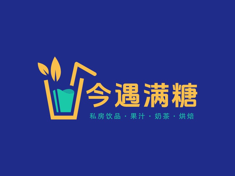 奶茶店logo設計
